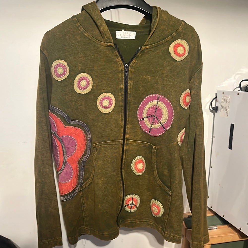 Woman’s zip up sweater